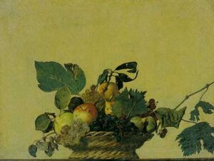 Basket of Fruit by Carravagio Basket of Fruit by Carravagio