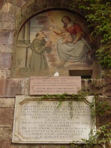 Another shrine on a wall Another shrine on a wall