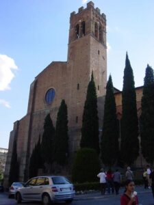 The facade of San Domenico
