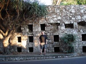 The Byzantine Tombs in Taormina 