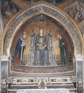 A mosaic in S. Restituta A mosaic in S. Restituta