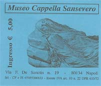 Ticket for Cappella San Severo Ticket for Cappella San Severo
