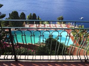 The Pool at our hotel in Taormina The Pool at our hotel in Taormina