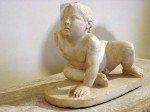 Statue of a baby, probably funerary Statue of a baby, probably funerary