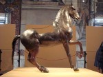 A bronze horse at the Museo A bronze horse at the Museo