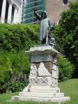 A statue by the steps up to the Capitoline Hill A statue by the steps up to the Capitoline Hill