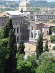A view of ruins from the Capitoline Hill A view of ruins from the Capitoline Hill