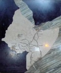 Map of Ethiopia in stone Map of Ethiopia in stone