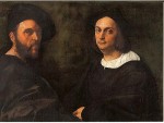 "Portrait of Andrea Navagero and Agostino Beazzano" by Raffaello "Portrait of Andrea Navagero and Agostino Beazzano" by Raffaello