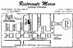 Business card for Ristorante Mario Business card for Ristorante Mario