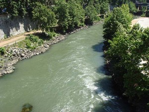The Tiber at Tiber Island The Tiber at Tiber Island