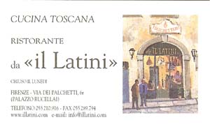 il Latini card il Latini card