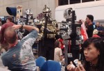Lots of cool costumes running around - Cylon warriors, watch out!