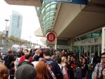 Part of the line to get inside ComicCon