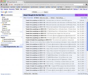 Example of list mode Example of list mode and where to change it