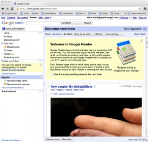 Google Reader Google Reader