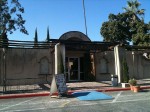 Mission San Gabriel main entrance