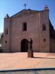 Mission San Gabriel front facade