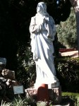 A statue outside