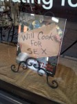 I saw this book in a window in a store in Pasadena - picture is self-evident I think