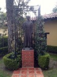 Statue of the founder of the Mission, Father FermÃn Lasuén Statue of the founder of the Mission, Father FermÃn Lasuén