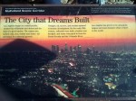 "The City That Dreams Built" - Info sign at the Hollywood Bowl overlook "The City That Dreams Built" - Info sign at the Hollywood Bowl overlook