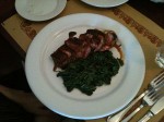 Nathan had the duck