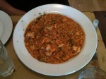 Aviva had the seafood ristotto