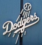 The logo of the Los Angeles Dodgers The logo of the Los Angeles Dodgers