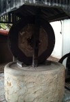 An olive press An olive press