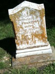 A gravestone A gravestone
