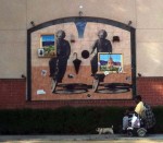 A cool mural on Holly