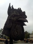 Ai Weiwei's rooster head Ai Weiwei's rooster head