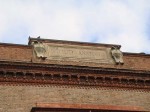 Sign for the building