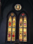 Stained glass windows of the Basilica