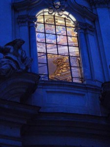A church ceiling at night - I love my new camera! A church ceiling at night - I love my new camera!