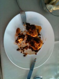 Those are stuffed with pumpkin with a meat sauce Those are stuffed with pumpkin with a meat sauce