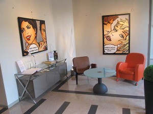 A room in the Ferrara hotel - it's quite modern A room in the Ferrara hotel - it's quite modern