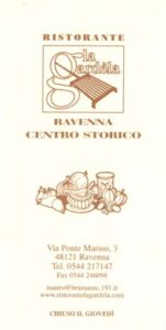 Card for Ristorante la Gardela Card for Ristorante la Gardela