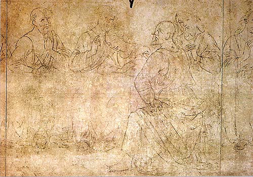 Drawing of Last Supper