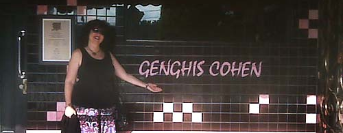 Dinner at Genghis Cohen in Hollywood