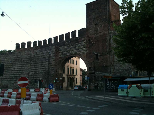 Arrival in Verona