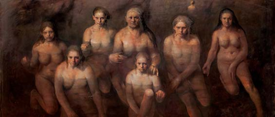 Odd Nerdrum show at Copro Nason Gallery