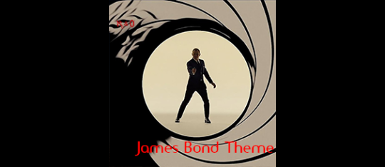 And another new cover – the James Bond Theme