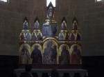 The alter from Pieve di Santa Maria