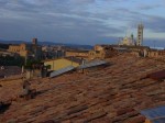 This is the view from our window in Siena
