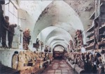 A view down one of the corridors - its pretty spooky