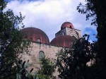 The domes at Chiesa di San Giovanni degli Eremiti