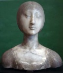 A famous marble bust of Eleanor of Aragon
