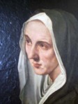 A painting of a nun - I really liked this one